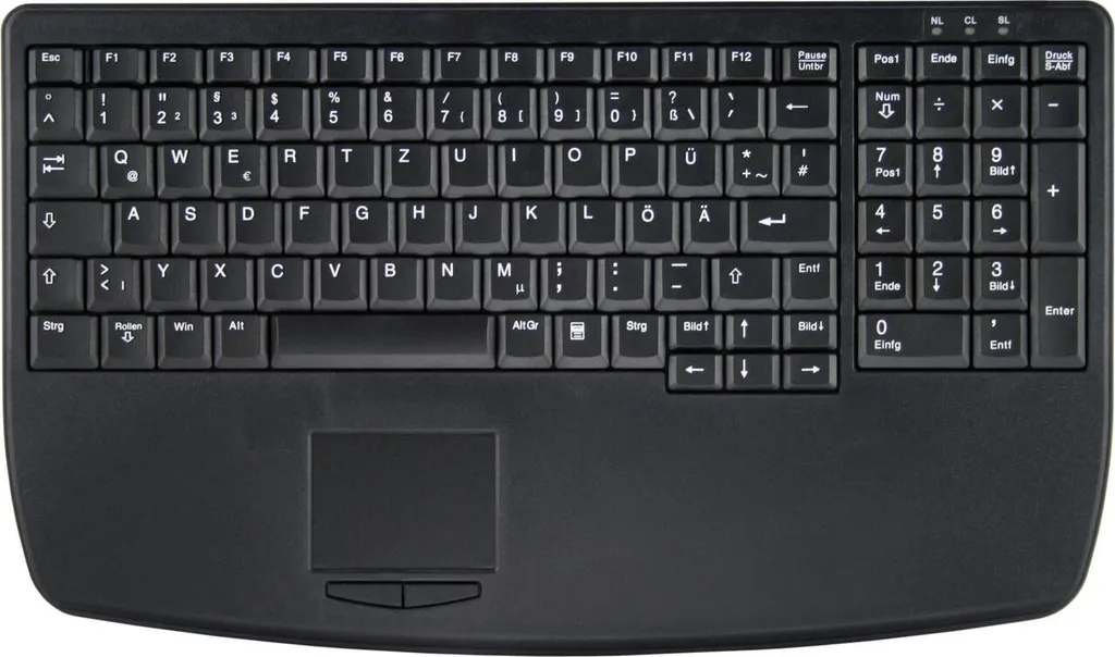 Clavier industriel 4.0 Contour ACTIVE KEY Notebook Style ultra-fin USB