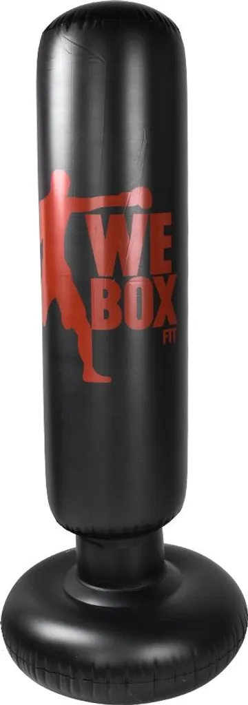Sac de boxe gonflable haute résistance 1,6 m avec base stable à lester