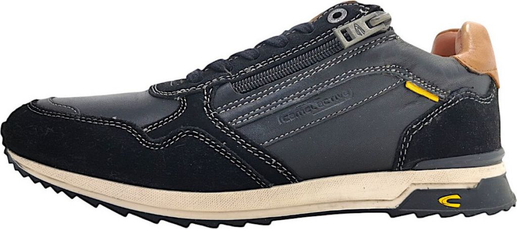Camel Active Herren sportlicher Schnürer in Schwarz, Größe 40