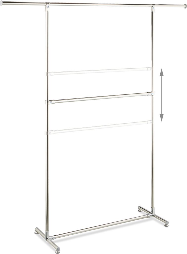 Věšák na oblečení Relaxdays, VxŠxH: 182 x 171 x 42 cm, 2 Obrázek produktu 