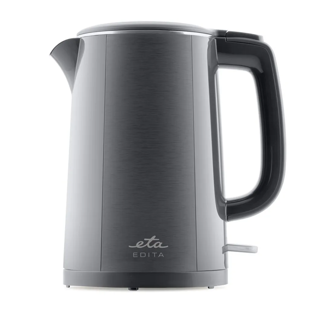 Bouilloire électrique ETA859590020 EDITA 2200W 1,5L Inox Gris Anthracite