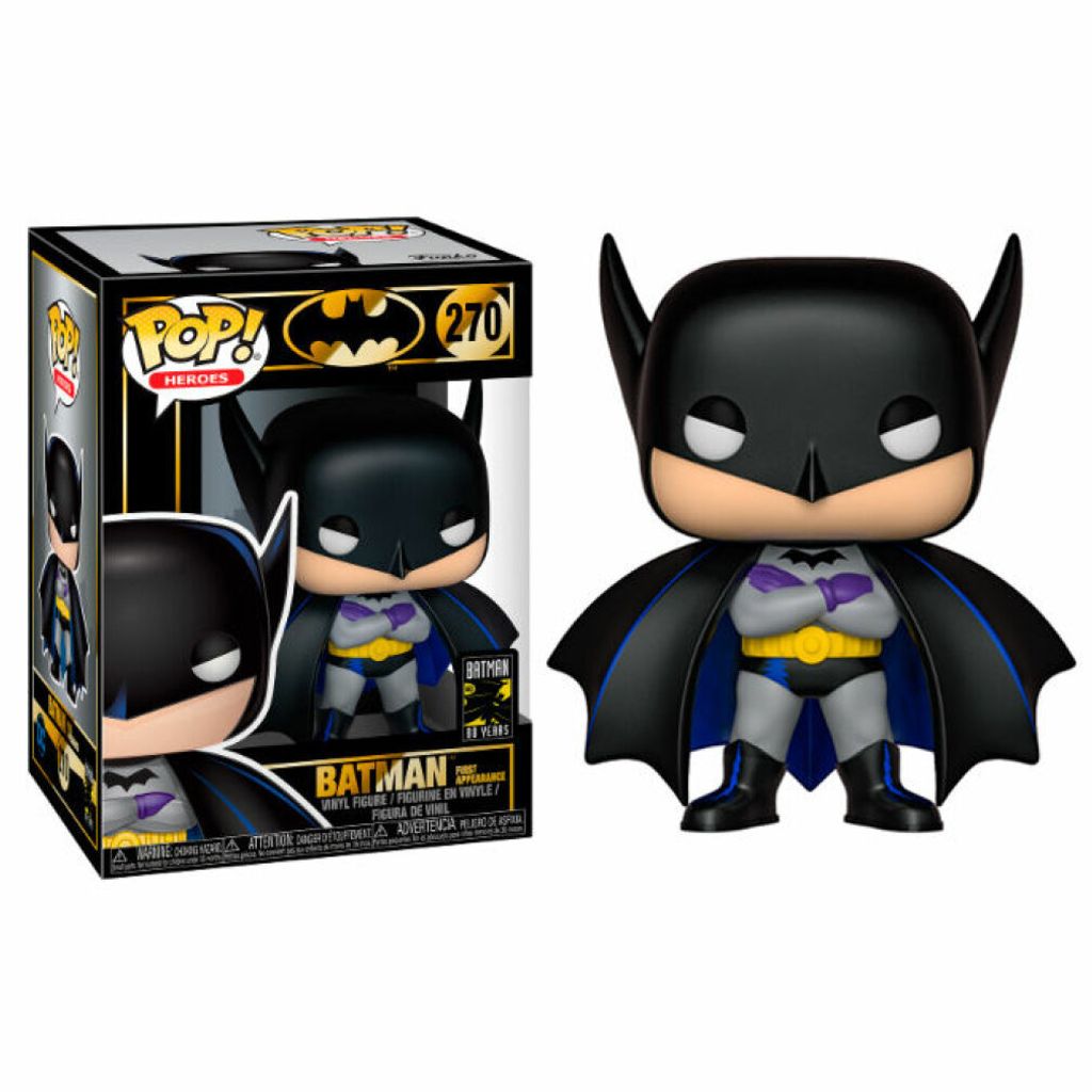 POP Figure DC Comics Batman 80e Batman 1ère apparition 1939 Image du produit 