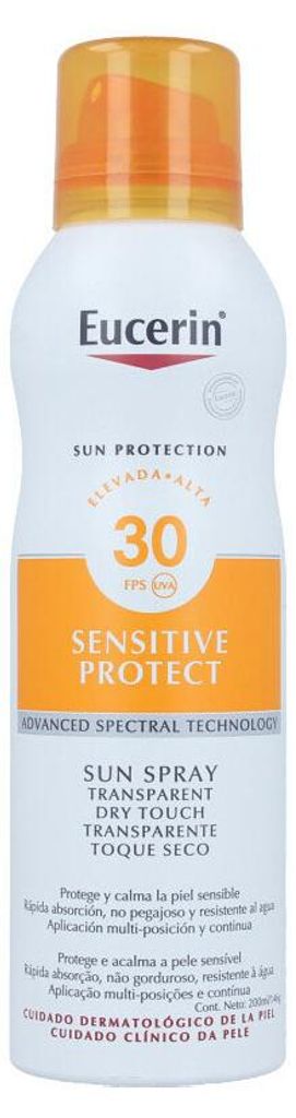 Eucerin - Transparentes Sonnenspray Dry Touch Sensitive Produktbild 