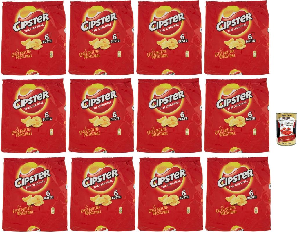 Cipster the Original, Chips di Patate Croccanti, Knusprige Produktbild 