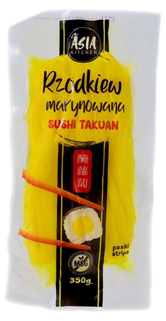 Oshinko Streifenrettich 350g - Asia Kitchen Produktbild 