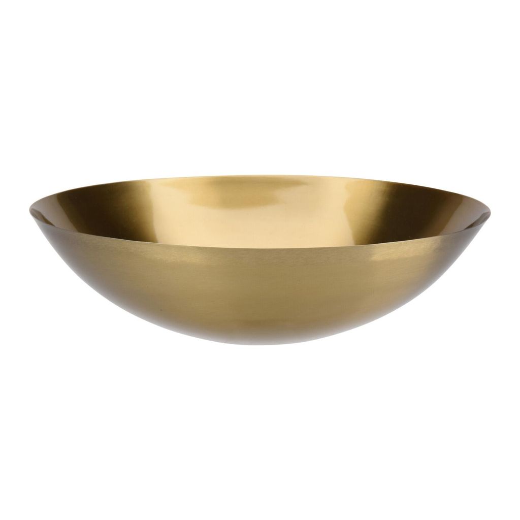 Edelstahl Schale Gold Ø 27 cm Schüssel Salatschüssel Produktbild 