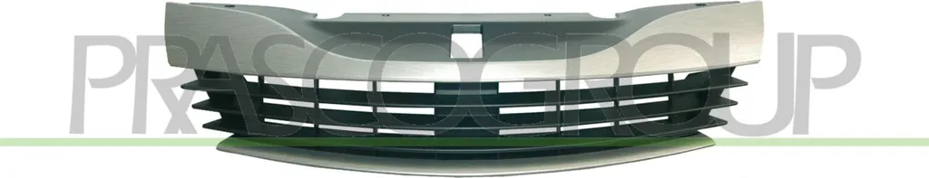 Grille de calandre centrale noire pour Renault Laguna 2 - PRASCO