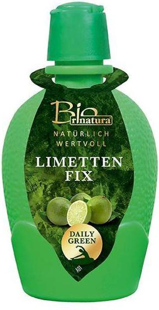 Rinatura Limetten Fix 100 Ml Flasche Vegan Erfrischende Limettennote