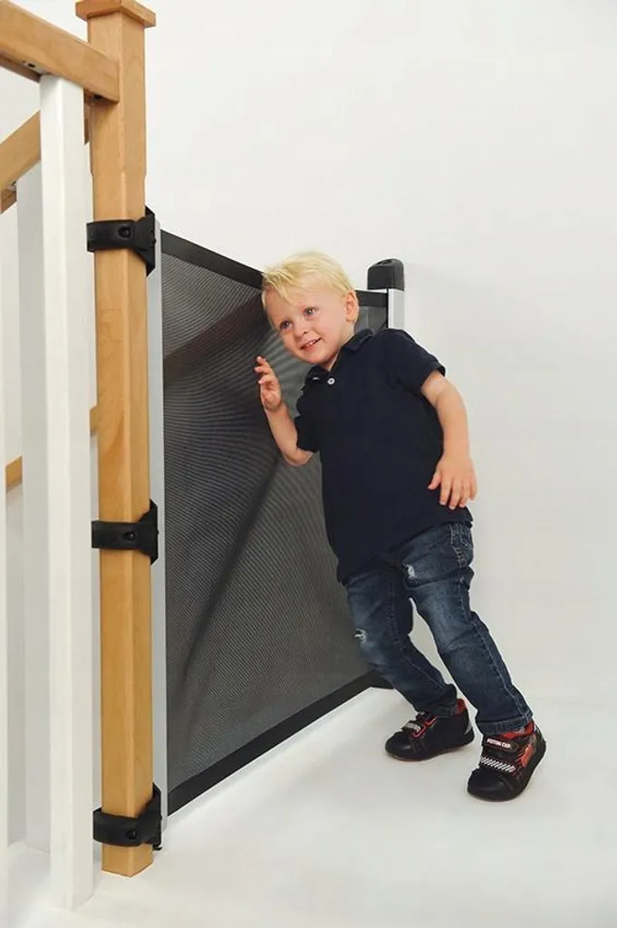 Lascal KiddyGuard Avant barrière de sécurité rétractable 120cm blanche - 14