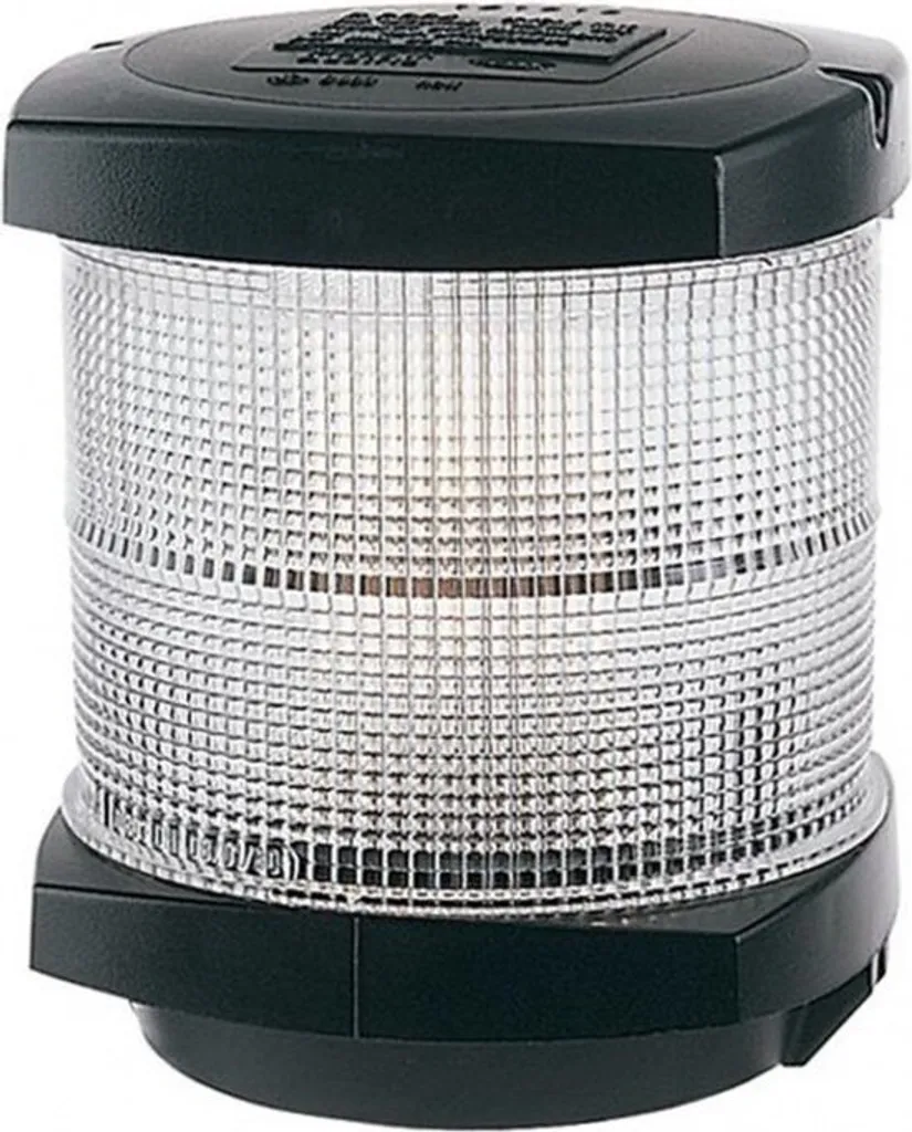 Lanterne Hella série 2984 en verre minéral et aluminium noir mat