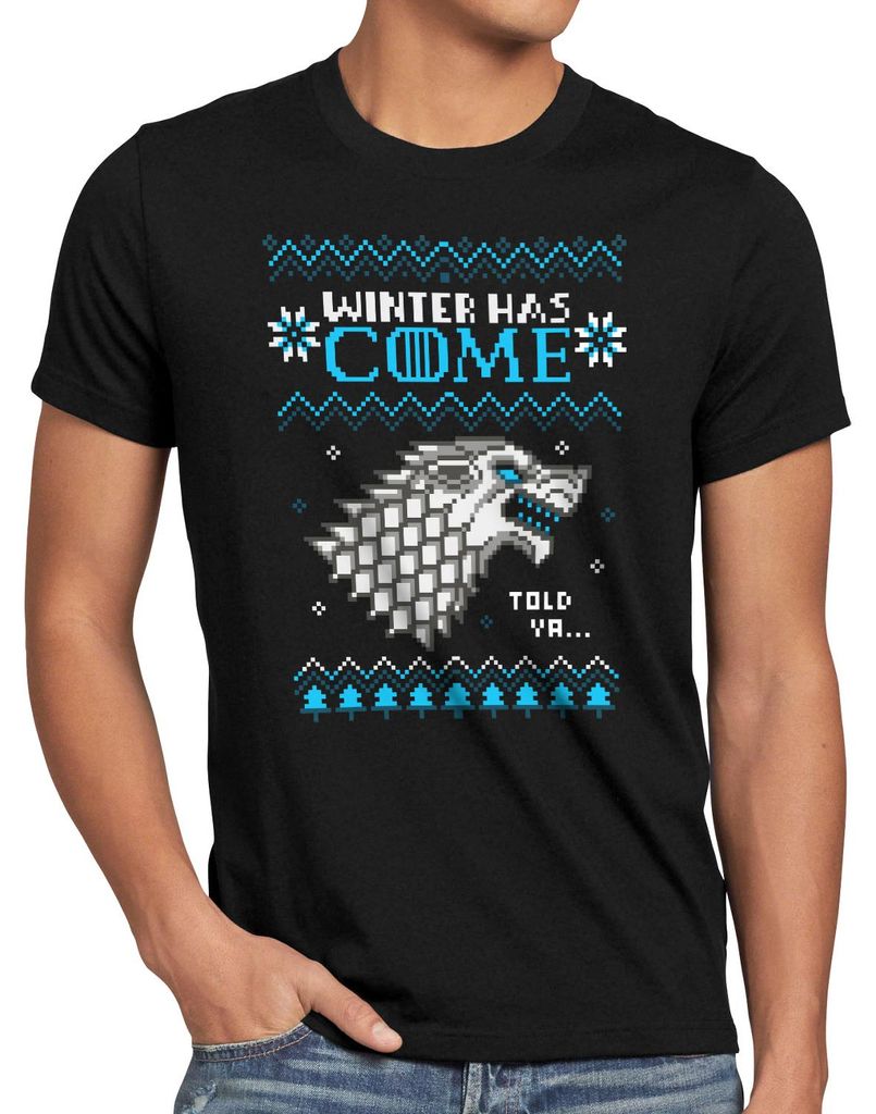 style3 Ugly Winter Herren T-Shirt