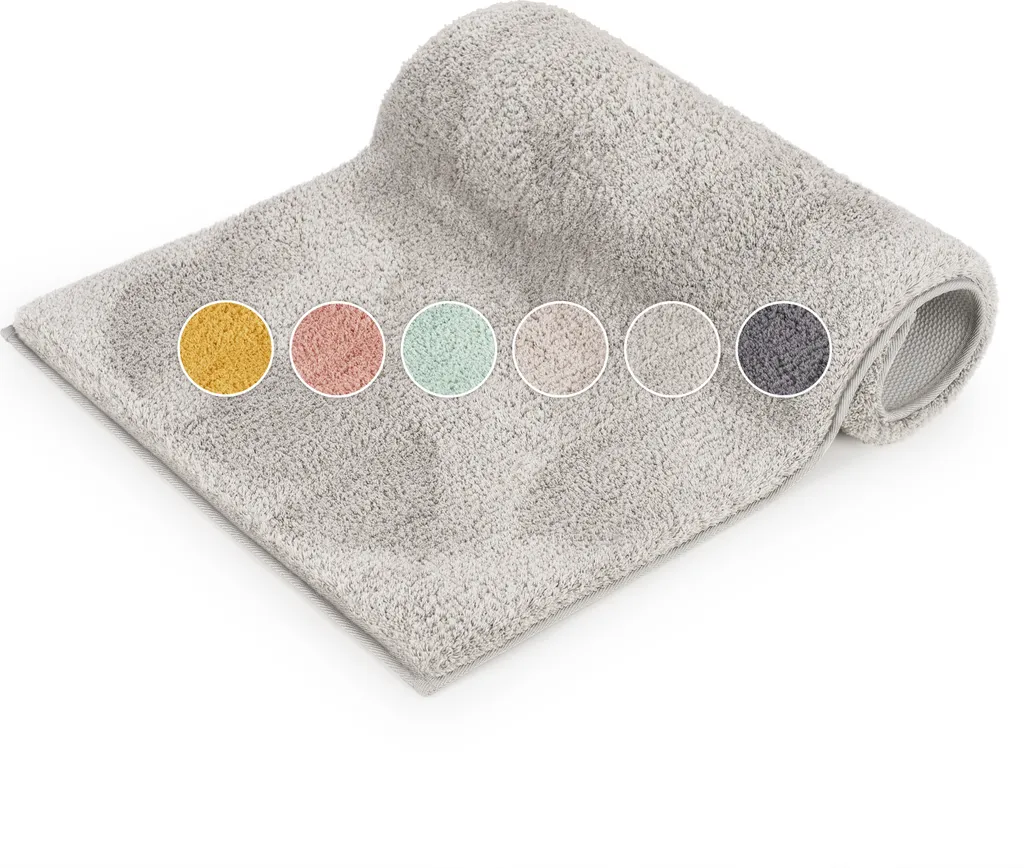 Tappetino Doccia Blumtal 50x80 - Antiscivolo, Oeko-TEX e Ultra Soffice