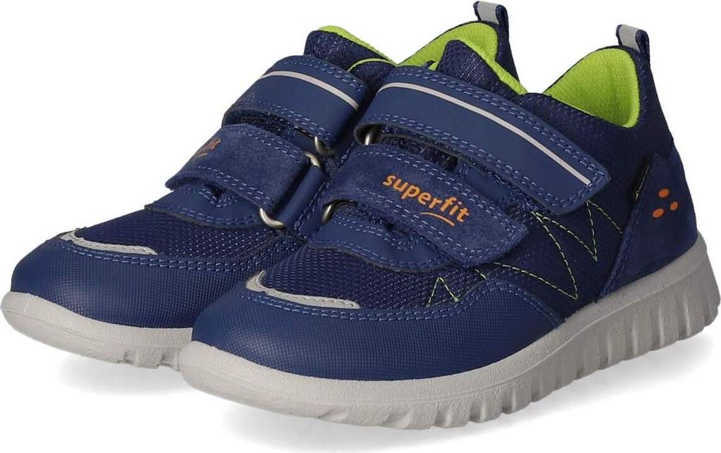 Superfit Sport7 Mini Jungen Sneaker blau 22