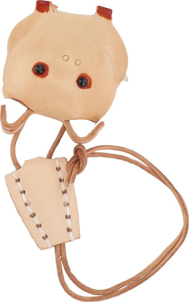Schlüsselanhänger aus Tierleder, naturgetreuer, weicher Griff, multifunktionaler Anhänger aus Tierleder für Handtasche, Geldbörse, Rucksack, S...