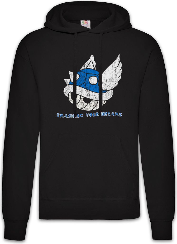 Urban Backwoods Smashing Your Dreams, Herren Hoodie, Farbe: Schwarz, Größe: 4XL
