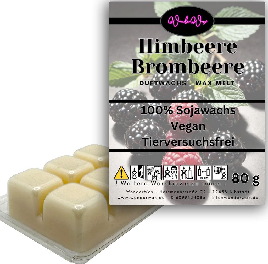 WonderWax Duftwachs Wax Melts für Duftlampe, 6 Würfel Duftmelt Wachsmelt Sojawachs Duftwachs Würfel für Raumdüfte, Wachs Duftöl Winter Indoor...