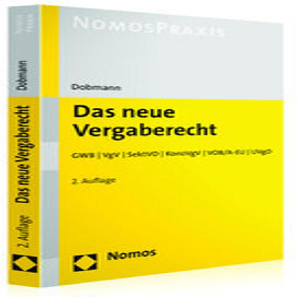 Das neue Vergaberecht