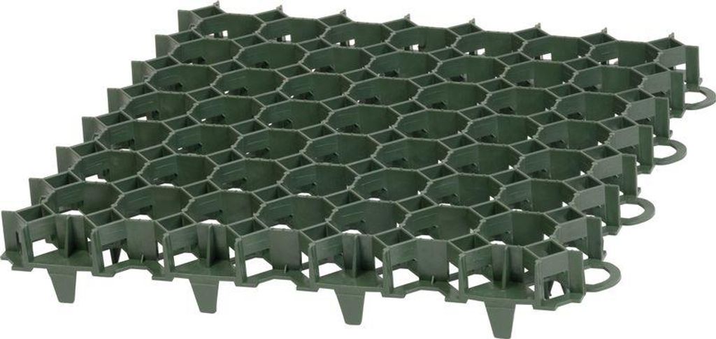 Trávníkový kámen GardenPUZZLE II, 500x500x40 mm, zelený, UV Obrázek produktu 