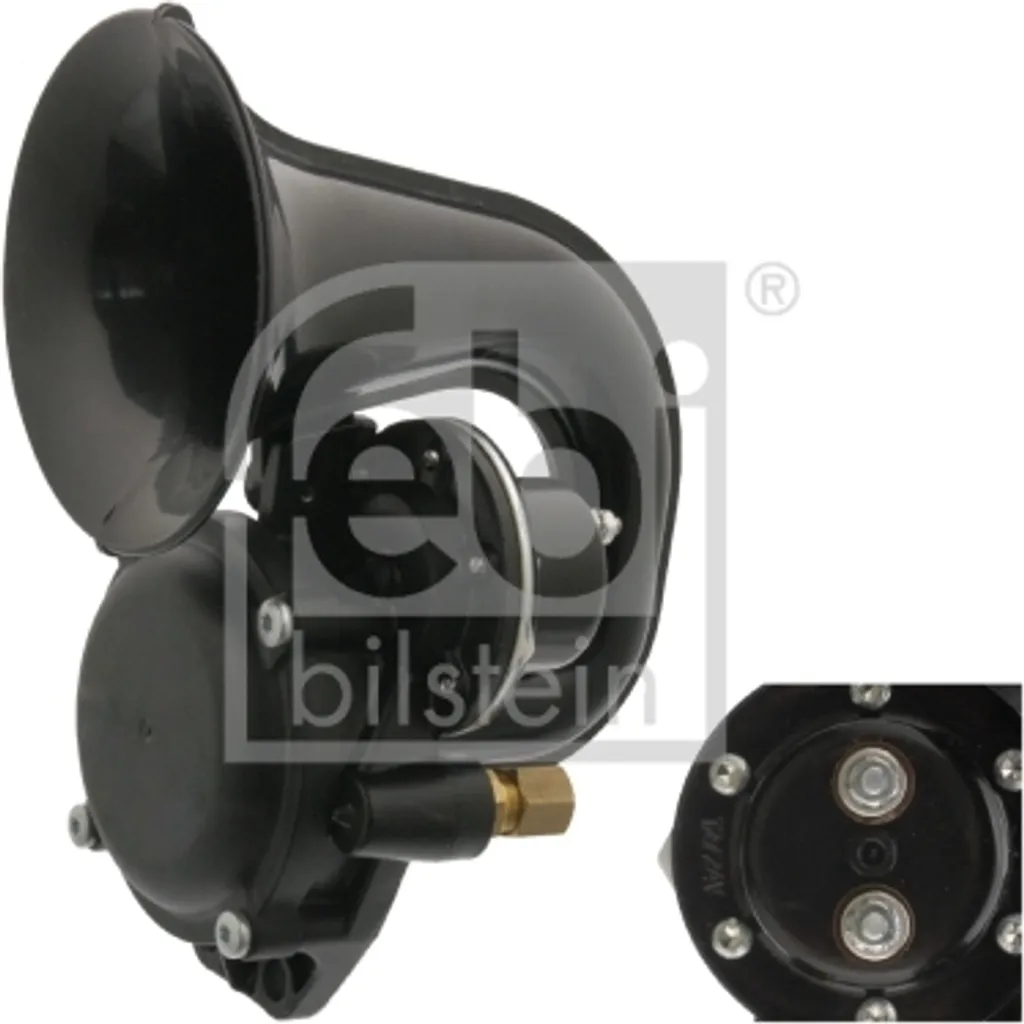 Avertisseur Sonore Corne FEBI 35612 - Klaxon Haute Performance 12V