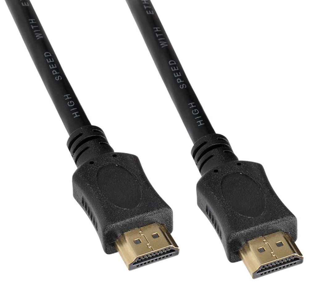 Solight HDMI-Kabel mit Ethernet, HDMI 2.0 A-Anschluss – HDMI 2.0 A-Anschluss, Blisterverpackung, 2 m, SSV1222