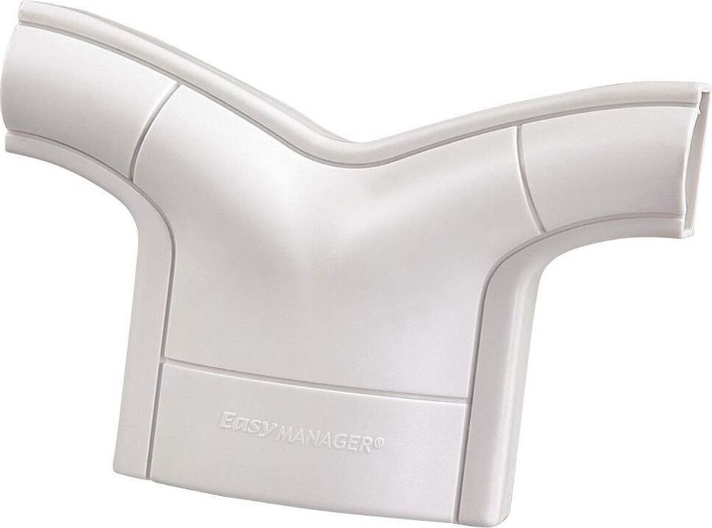 ABS-Kabelkanal Easy T-Tunnel halbrund Grau