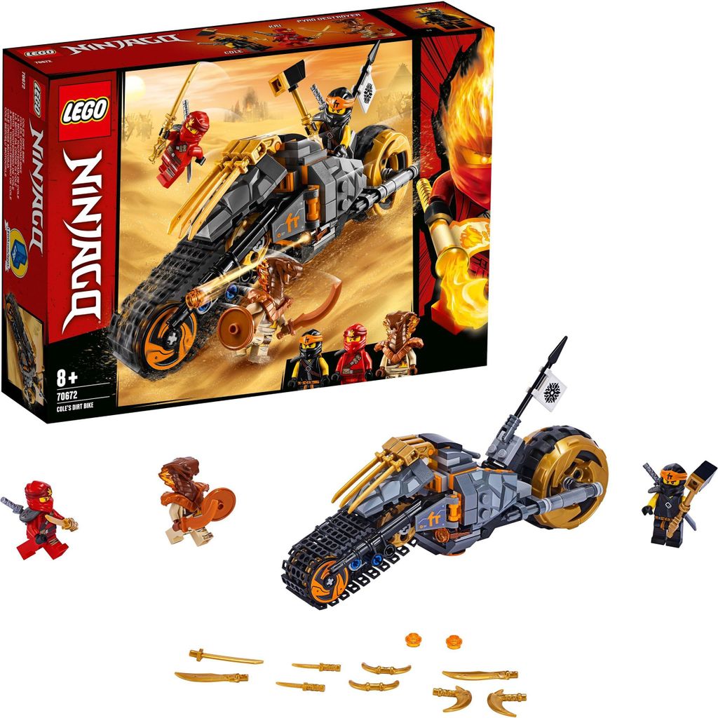 LEGO Ninjago Coles Offroad-Bike, 70672 Produktbild 