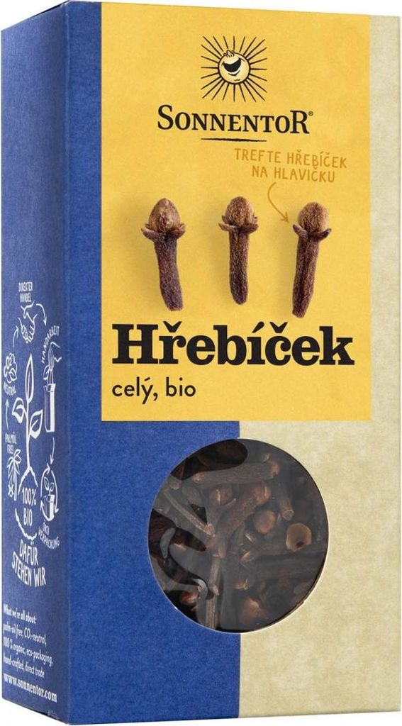 Sonnentor 00328, Tyčinkové koření, 35 g, Hřebíček, 218 Obrázek produktu 