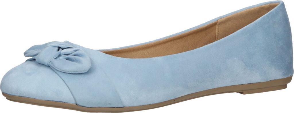 Fitters Footwear Claire Ballerinas in Übergrößen Blau 2.589647 Blue große Damenschuhe