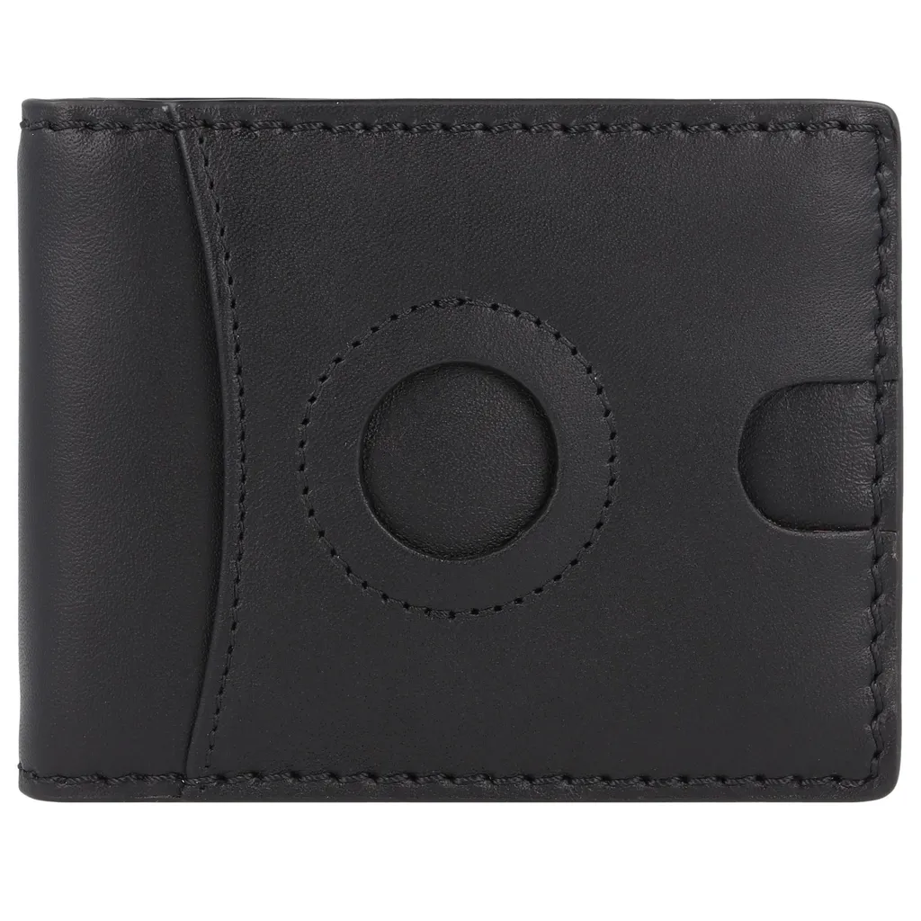 Regala Picard Toscana: Portafoglio Fermasoldi in Pelle Nera Uomo - 5