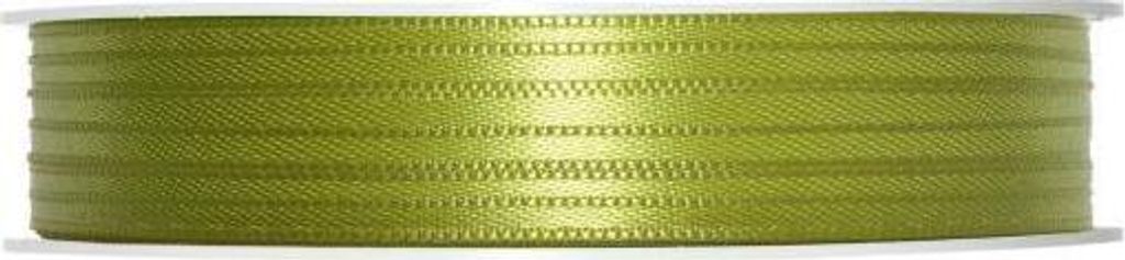 Satinband, Schleifenband, Dekoband 3mm, grün, 50m Rolle (1m=0,10 EUR) Halbach