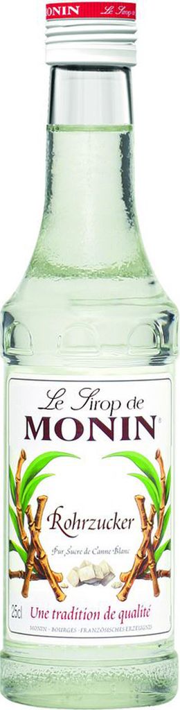 Monin Profi Sirup weißer Rohrzucker ideal für Cocktails Produktbild 