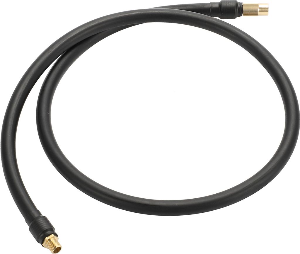 Universeller Reifenfüller-Verlängerungsschlauch Luftkompressor-Verlängerungsschlauch-Adapter Reifenventil 90cm M8x0.8 10mm OD Langlebiger Gummis...