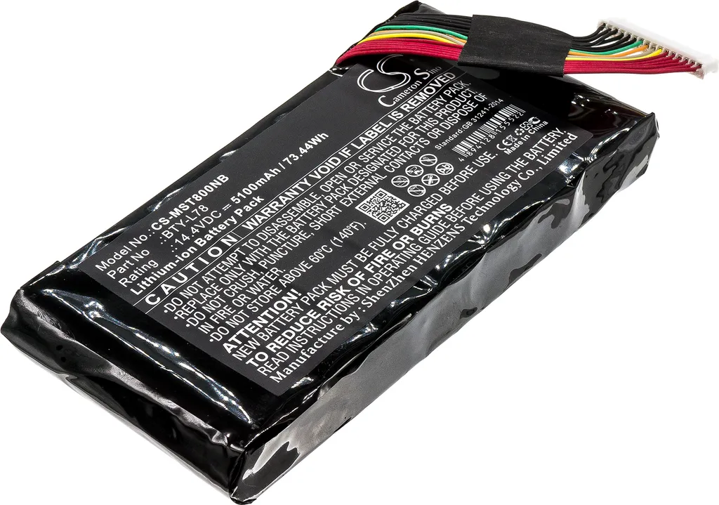 Nuova Energia per MSI GT62VR Dominator | Batteria TECHTEK F22