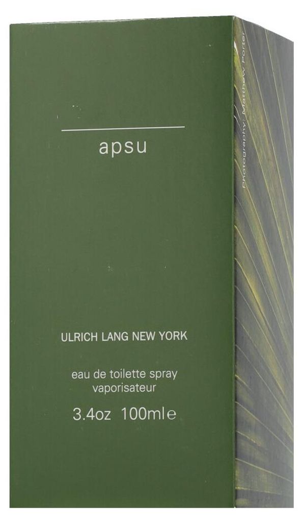 Ulrich Lang Apsu Eau De Toilette 100 ml (unisex) Image du produit 