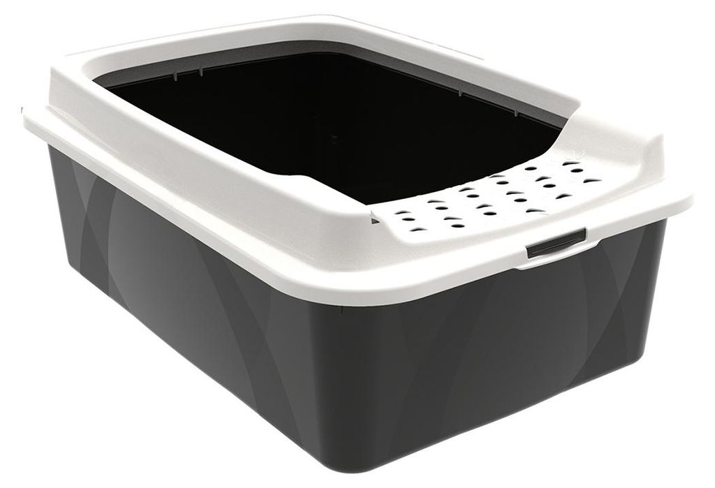 Rotho Katzentoilette Eco Bonnie - Katzenklo mit niedrigem Produktbild 