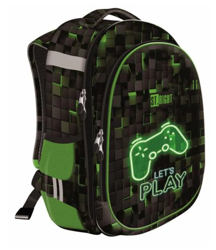Sac à Dos Scolaire Dark Game Player St.Right Majewski - Format Grand Volume - 2