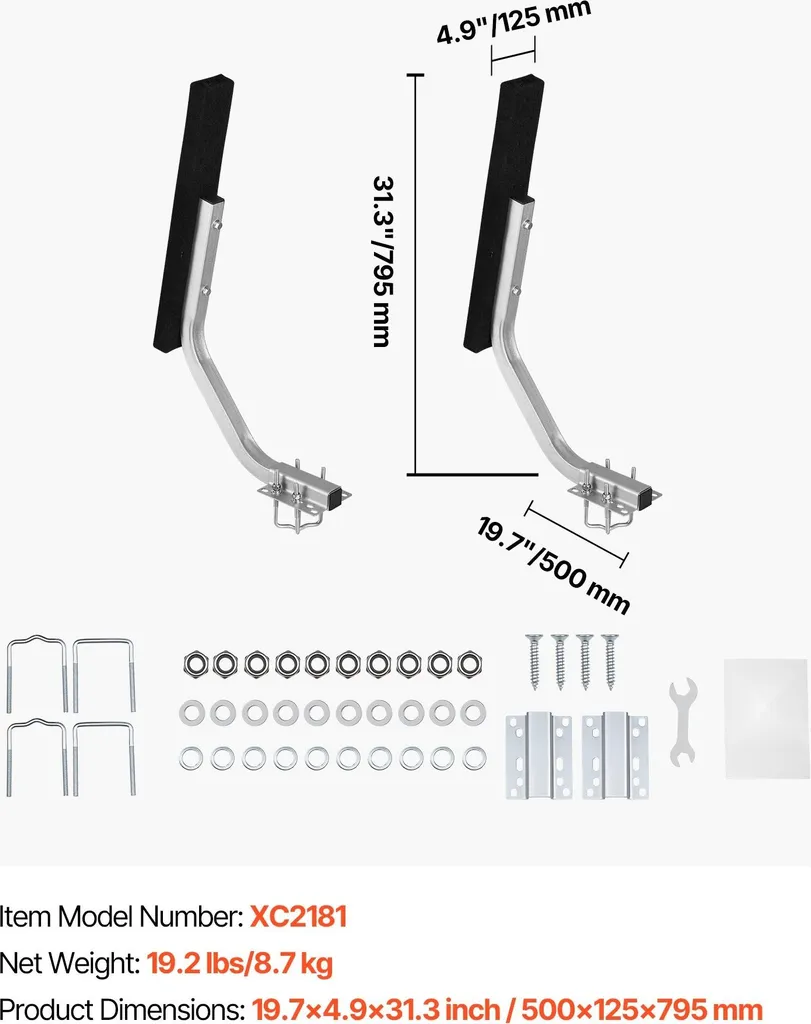 Guide pour remorque de bateau ajustable - Idéal pour mise à l'eau facile - 7