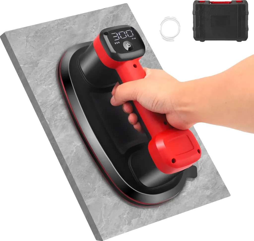 Lève-vitre automatique 300kg pour pose de grandes dalles et verres