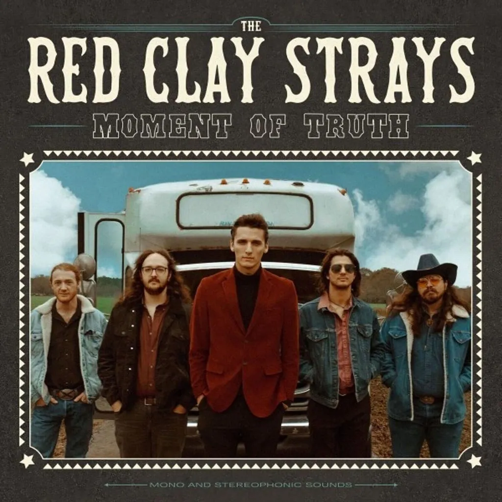 Disque Vinyle Moment Of Truth de Red Clay Strays Réédition Couleur Seaglass
