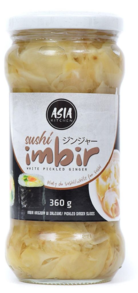 Imbir marynowany biały 390g - Asia Kitchen Zdjęcie produktu 
