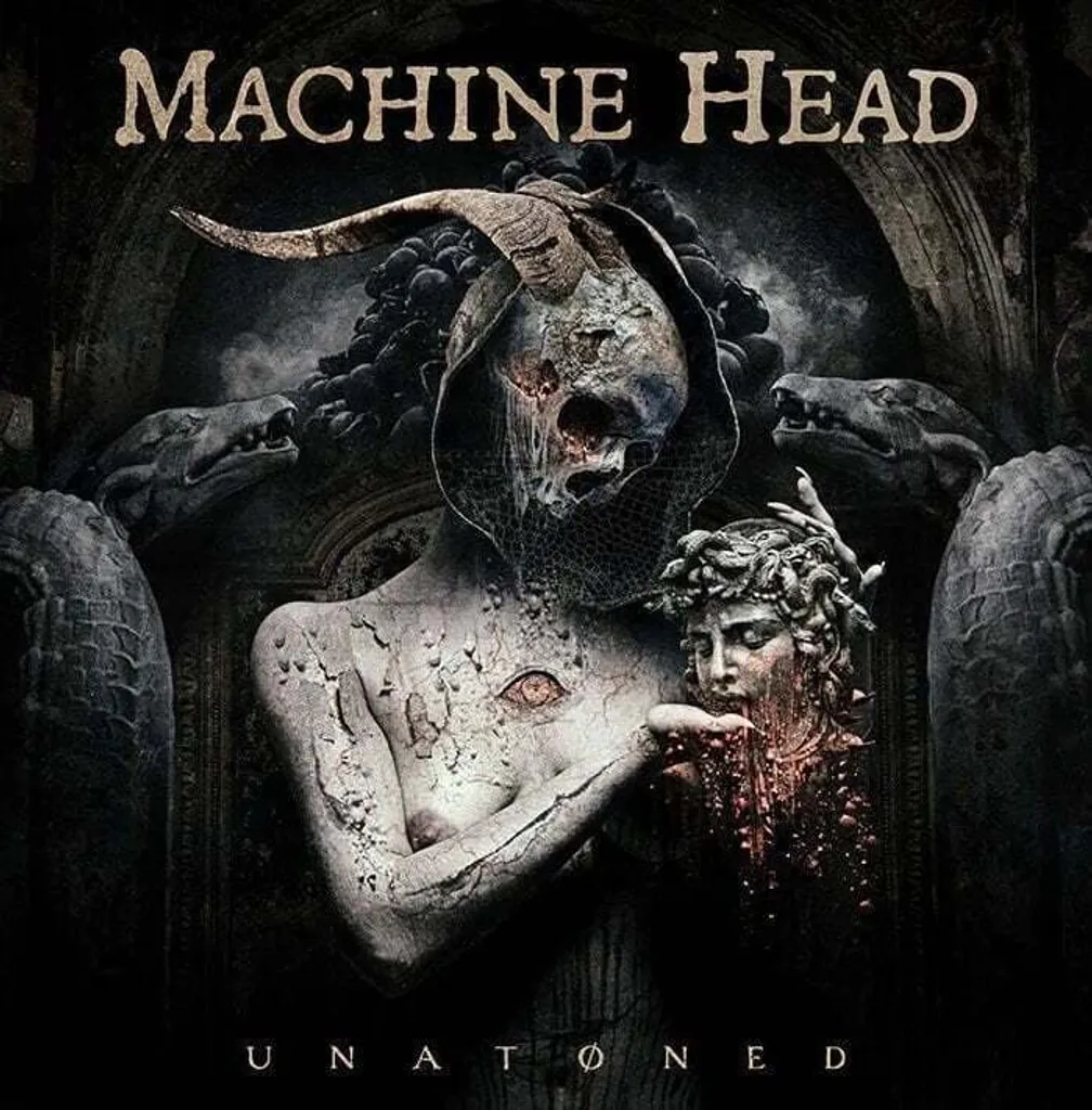 Machine Head Unatøned LP Vinyle Couleur Transparent Son Haute Fidélité