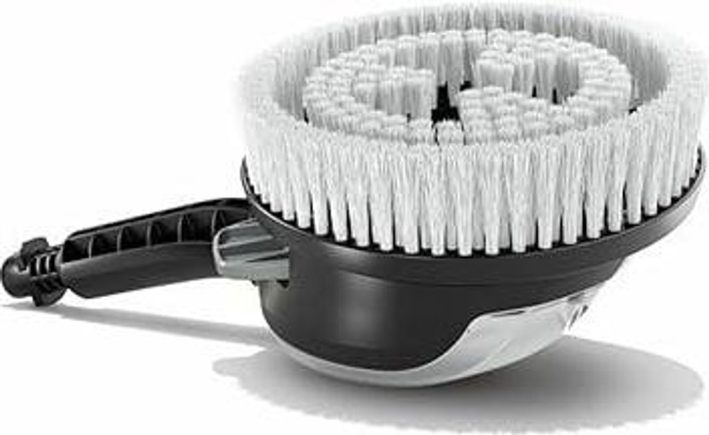 Kärcher Rotierende Waschbürste WB 130, mit Universalbürstenaufsatz, Zubehör für die Kärcher Hochdruckreiniger K 2-K 7, austauschbarer Bürste...