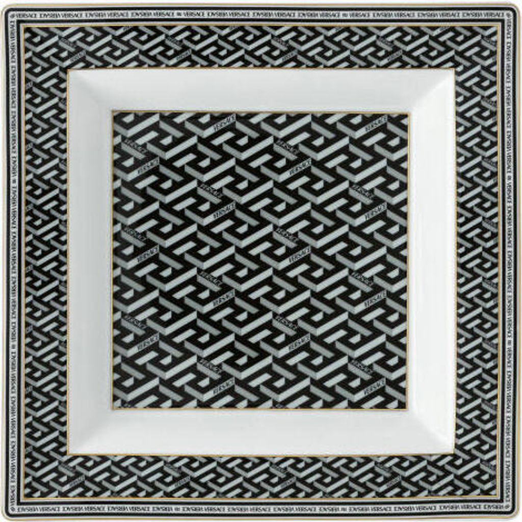 Rosenthal Versace La Greca Signature Black Schale 22 cm