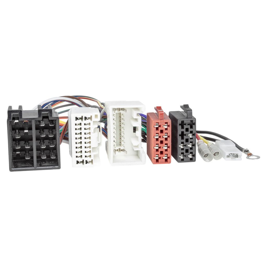 T-Kabel ISO kompatibel mit Mitsubishi Pajero Outlander ASX ab 2007 zur Einspeisung von Freisprecheinrichtung ISO Verstärker für THB Parrot Dabend...