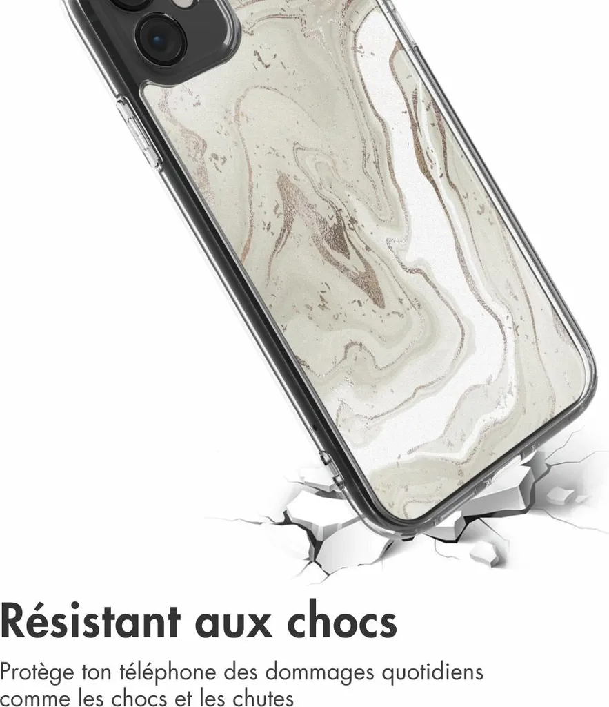 Custodia imoshion Design iPhone 11 Sandy Marble | Cover Effetto Marmo - 5