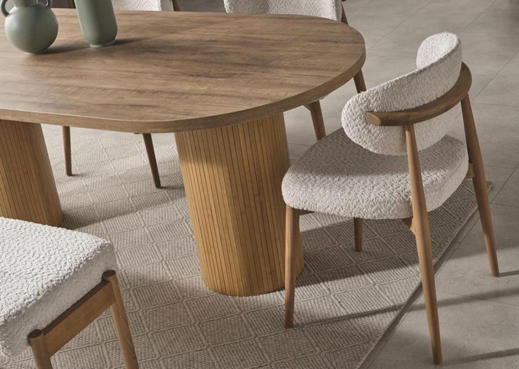 Esstisch Luxus Esszimmertisch Esstisch Tisch Holz Braun Esszimmer Holztisch
