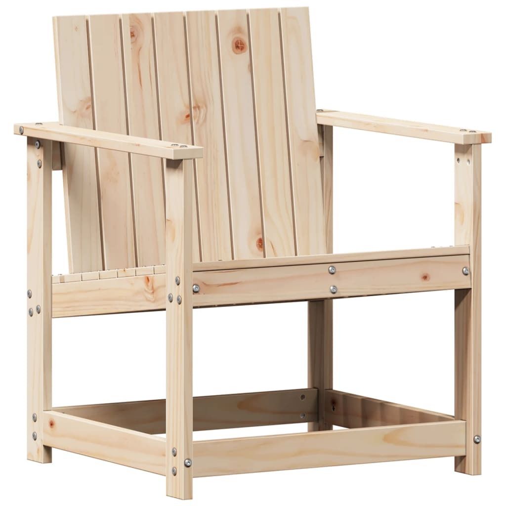 vidaXL Gartenstuhl 62x56x77 cm Massivholz Kiefer Produktbild 