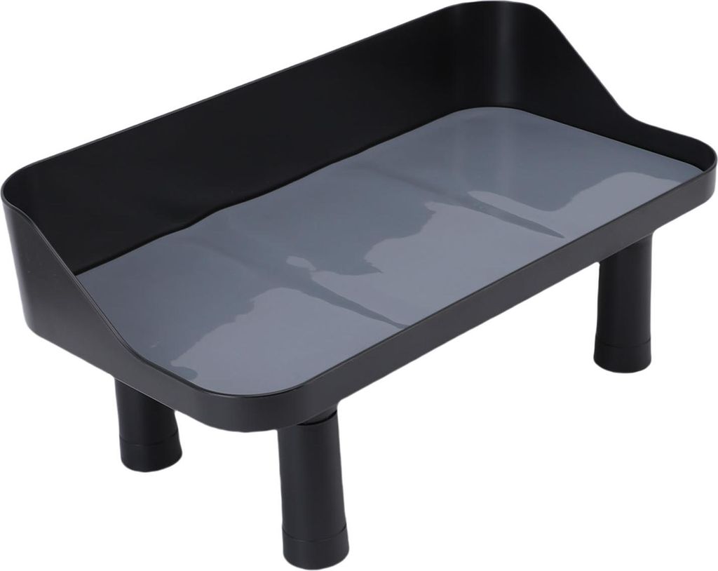 Einstellbare erhöhte Pet Bowl Stand Heben Anti Tipp Kunststoff Hals Schutz Hund Katze Futterschale erhöht Stand Fütterung Tisch