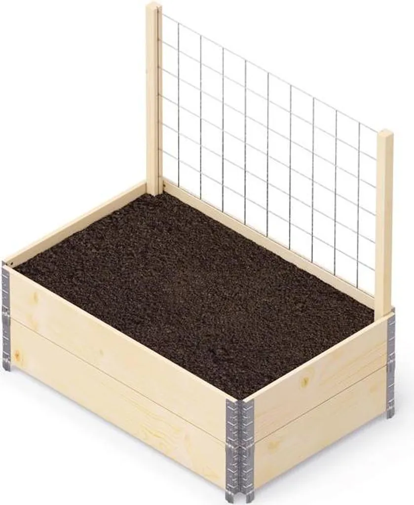 NOOR upyard™ Treillis pour cadre bois 110 x 70 cm en acier galvanisé