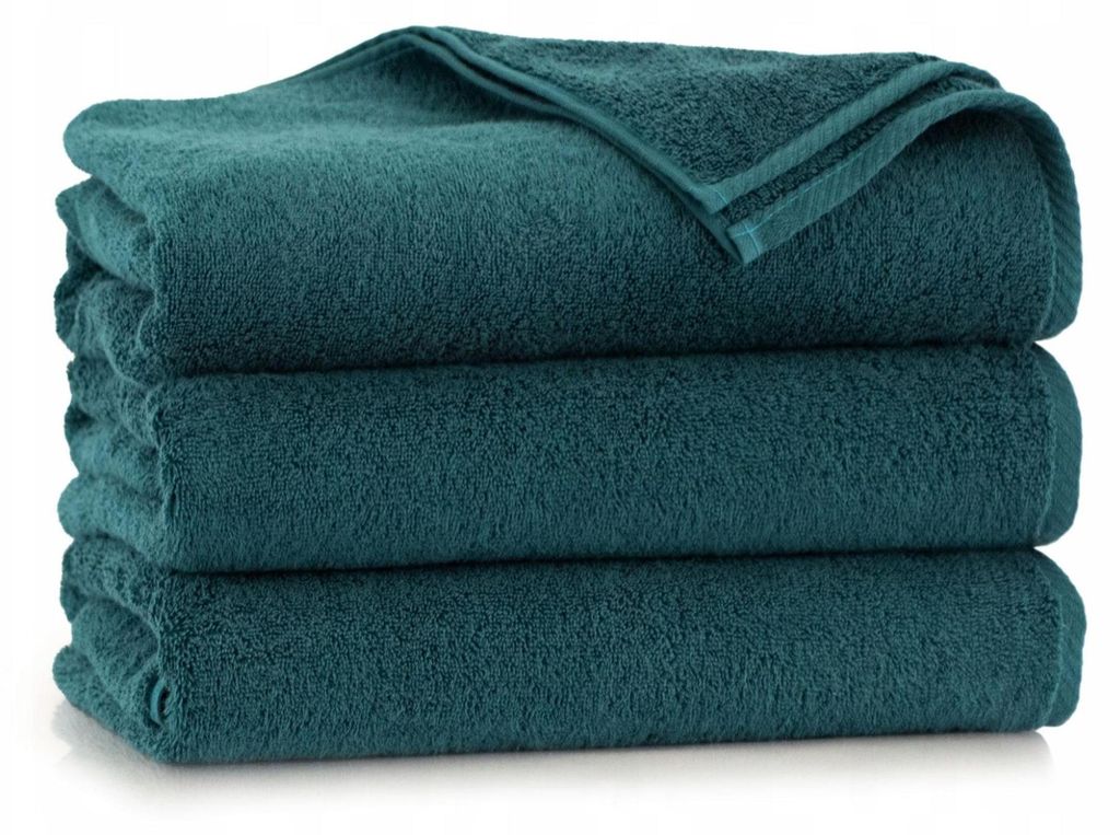 Handtuch - 100% Baumwolle - 500 g/m2 - 50x100 cm - Extra Saugfähig - Türkis - hohe Grammatur - KIWI2